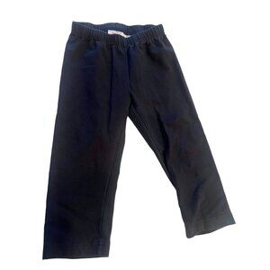 Hanna Andersson Black Capri Legging Size 6-7